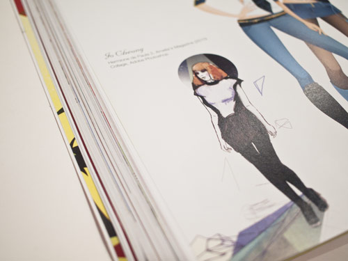 Fashion Illustration for Amelia's Magazine